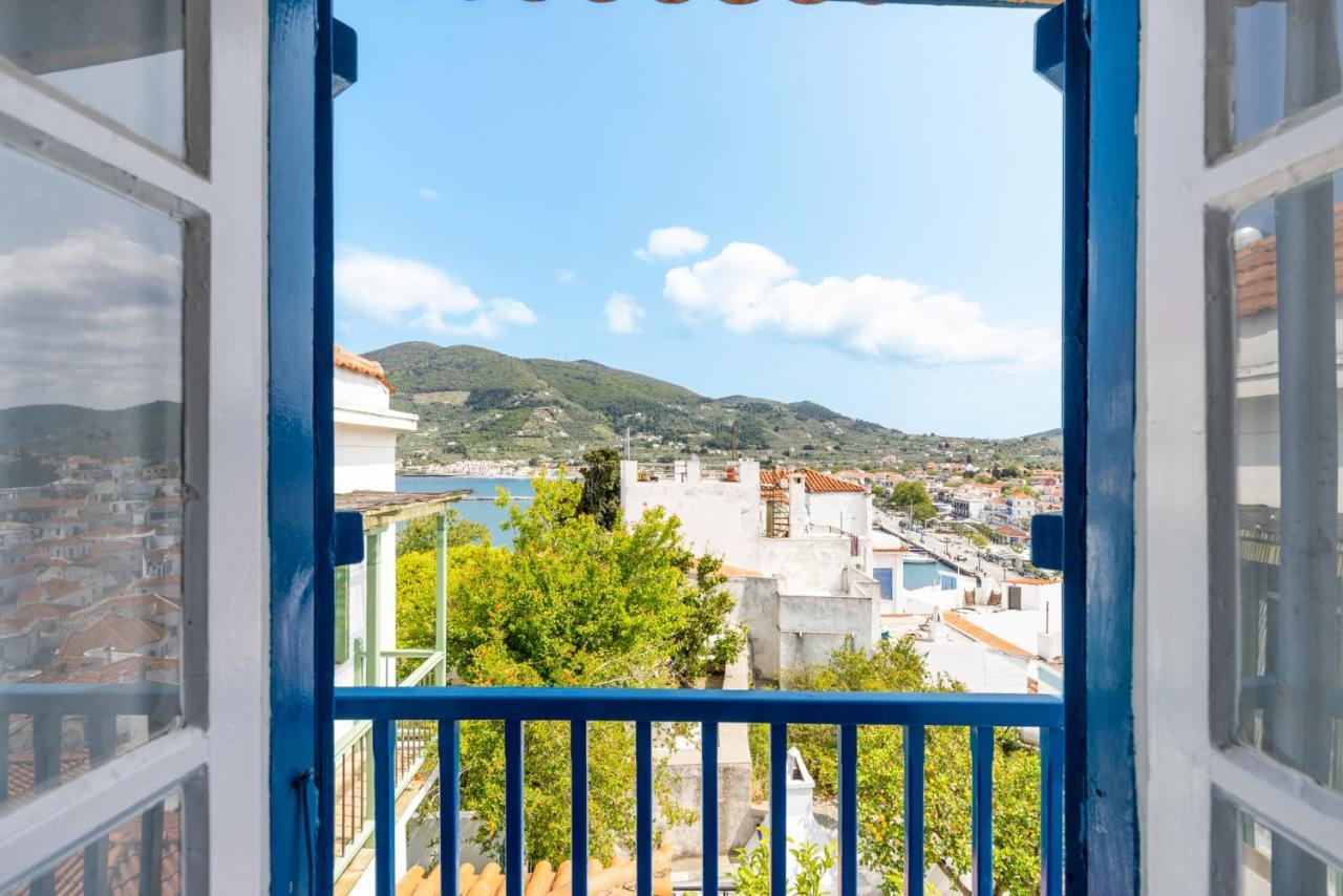 The Lemon Tree House Villa Skopelos stad Exteriör bild